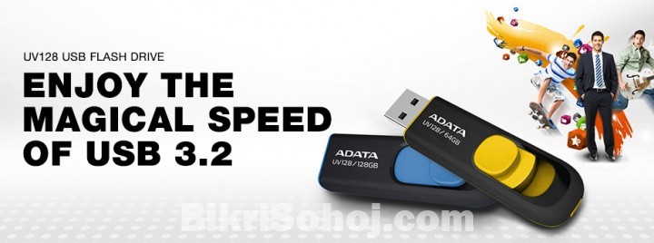 Adata UV128 USB 3.2 128GB Pendrive